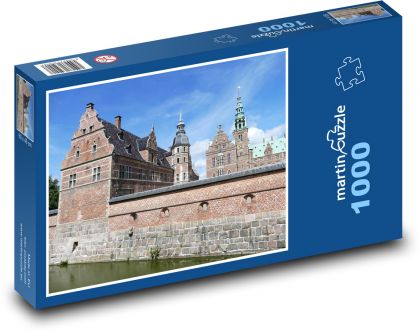 Denmark - Frederiksborg - Puzzle 1000 pieces, size 60x46 cm 