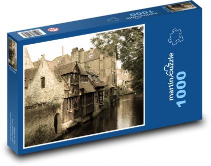 Belgium - Bruges - Puzzle 1000 pieces, size 60x46 cm 