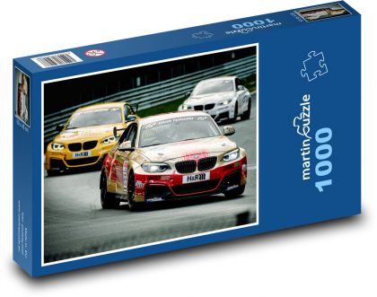 Auta - závody - puzzle 1000 dílků