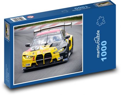 Wyścigi - samochód - Puzzle 1000 elementów, rozmiar 60x46 cm
