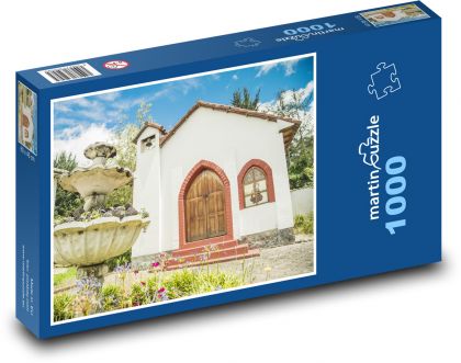 Ekvádor - kostol - Puzzle 1000 dielikov, rozmer 60x46 cm