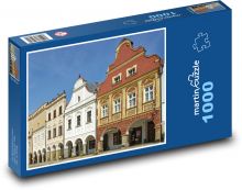 Telč - Česká republika Puzzle 1000 dílků - 60 x 46 cm