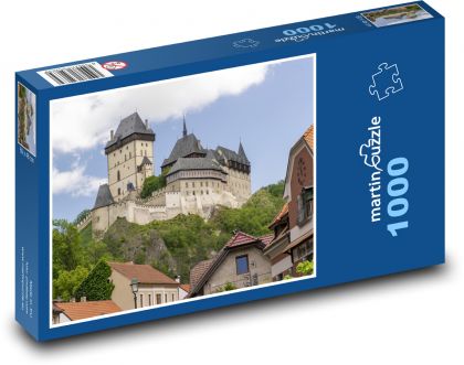 Česká republika - Karlštejn - Puzzle 1000 dielikov, rozmer 60x46 cm