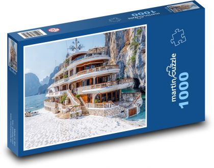 Haus auf einem Boot - Puzzle - 1000 Teile