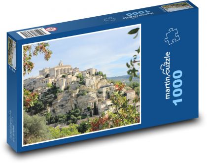 Gordes - Francúzsko - Puzzle 1000 dielikov, rozmer 60x46 cm