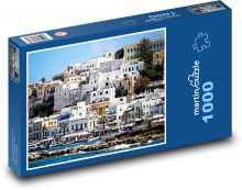 Grécke pobrežie Puzzle 1000 dielikov - 60 x 46 cm 