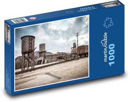 Wilder Westen - Eisenbahnen - Puzzle - 1000 Teile