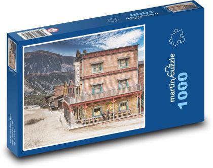 Hotel Wild West - Puzzle 1000 dielikov, rozmer 60x46 cm