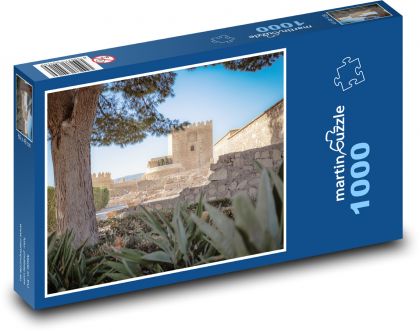 Hiszpania - Alcazaba - Puzzle 1000 elementów, rozmiar 60x46 cm