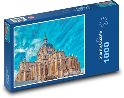 Katedra - Madryt - Puzzle 1000 elementów, rozmiar 60x46 cm