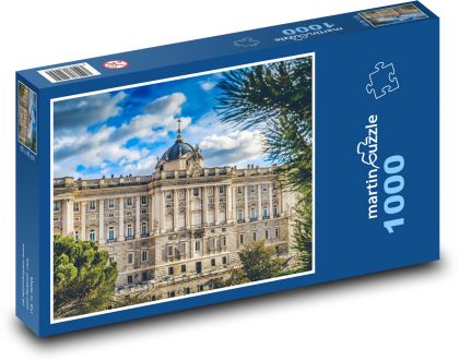 Kráľovský palác - Madrid - Puzzle 1000 dielikov, rozmer 60x46 cm