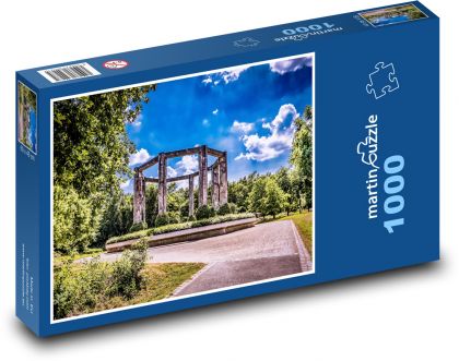 Architektura - voda - puzzle 1000 dílků