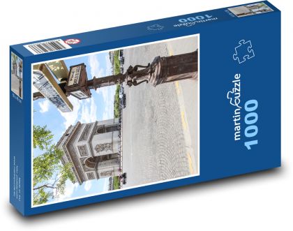 Paríž - Víťazný oblúk - Puzzle 1000 dielikov, rozmer 60x46 cm