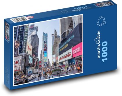 USA - New York - Puzzle 1000 dielikov, rozmer 60x46 cm