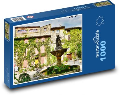 Brunnen - Gebäude - Puzzle - 1000 Teile