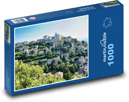 Francie - vesnice - puzzle 1000 dílků