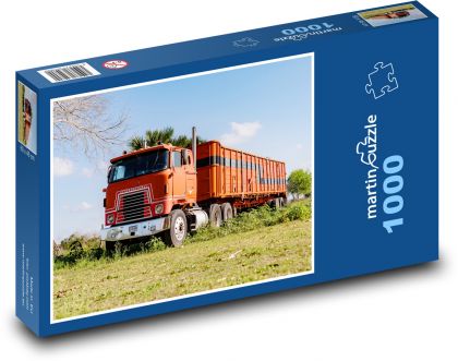 Staré nákladné vozidlo - Puzzle 1000 dielikov, rozmer 60x46 cm