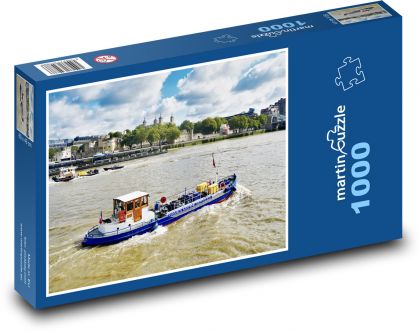 Londýn - loď - puzzle 1000 dílků