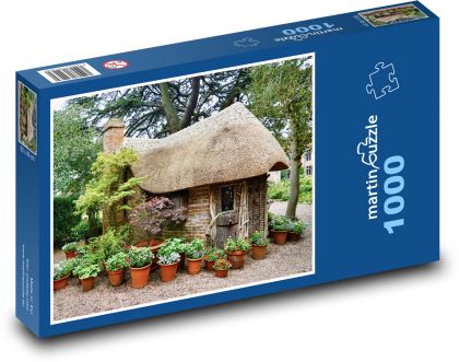 Garden House - Puzzle 1000 pieces, size 60x46 cm 