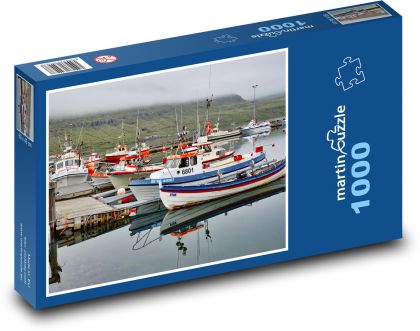 Přístav - kotviště - puzzle 1000 dílků