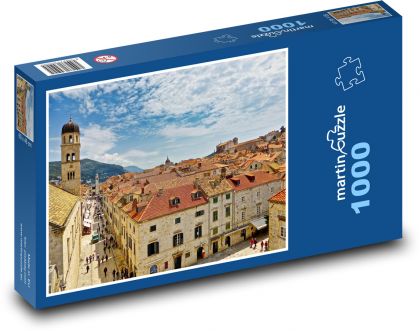 Dubrovnik - streets - Puzzle 1000 pieces, size 60x46 cm 