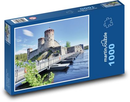 Fortress - Castle - Puzzle 1000 pieces, size 60x46 cm 