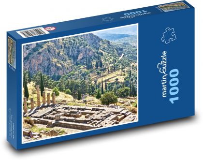 Ruiny - Puzzle 1000 elementów, rozmiar 60x46 cm