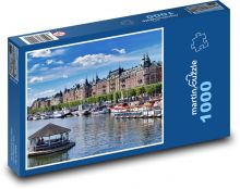 Švédsko - Štokholm Puzzle 1000 dielikov - 60 x 46 cm 