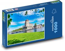 Pevnost - opevnění Puzzle 1000 dílků - 60 x 46 cm