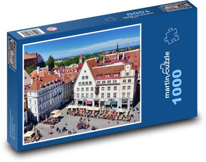 Estonia - Square - Puzzle 1000 pieces, size 60x46 cm 