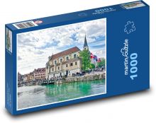 Katedra - miasto Puzzle 1000 elementów - 60x46 cm