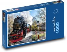 Steam locomotive Puzzle 1000 pieces - 60 x 46 cm