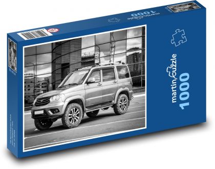 Terénne auto - Puzzle 1000 dielikov, rozmer 60x46 cm