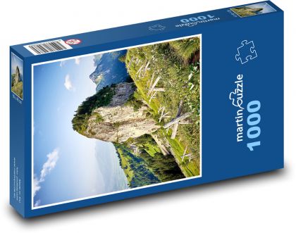 Švýcarsko - Appenzell - Puzzle 1000 dílků, rozměr 60x46 cm