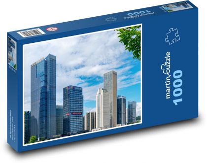 Wolkenkratzer - China - Puzzle - 1000 Teile