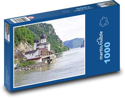 Danube Monastery - Puzzle 1000 pieces, size 60x46 cm 