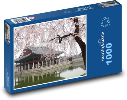 Strom - Kórea - Puzzle 1000 dielikov, rozmer 60x46 cm