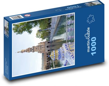 Plaza de espana - Sevilla, Španielsko - Puzzle 1000 dielikov, rozmer 60x46 cm