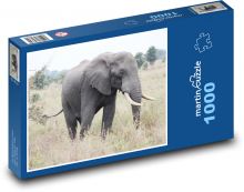 Afrika - Elefant Puzzle 1000 Teile - 60 x 46 cm