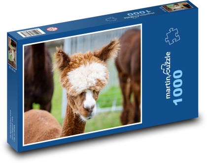 Alpaka - Puzzle 1000 dielikov, rozmer 60x46 cm