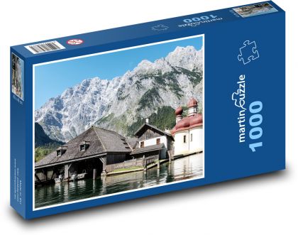Königssee - lake, Germany - Puzzle 1000 pieces, size 60x46 cm 