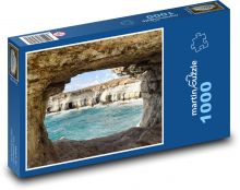Mořské jeskyně Puzzle 1000 dílků - 60 x 46 cm
