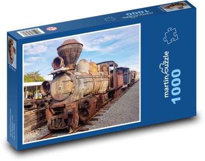Rostige Lokomotive - Puzzle - 1000 Teile