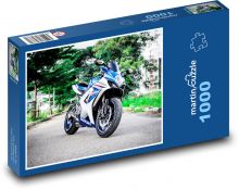 Straßenmotorrad - Superbike Puzzle 1000 Teile - 60 x 46 cm