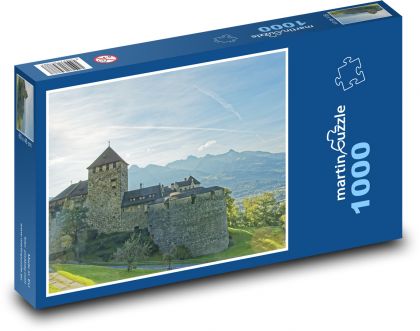 Lichtenštajnsko - Vaduz - Puzzle 1000 dielikov, rozmer 60x46 cm