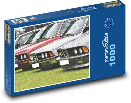 Klasická auta - veteráni - puzzle 1000 dílků