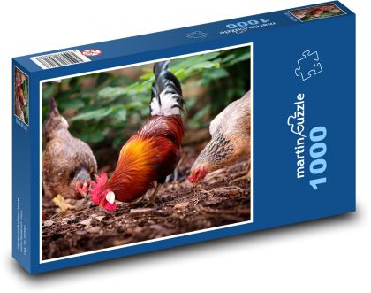 Huhn - Vogel - Puzzle - 1000 Teile