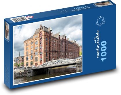 Speicherstadt - Deutschland, Hamburg - Puzzle - 1000 Teile