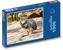 Vogel - Strauß Puzzle 1000 Teile - 60 x 46 cm
