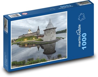 Pevnost, Hrad, Příkop - puzzle 1000 dílků